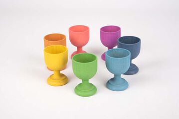 Tazas de madera TickiT Rainbow 7u