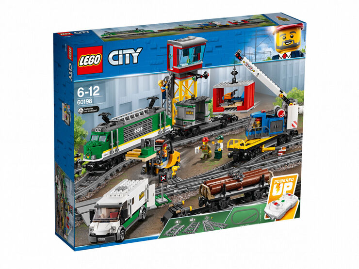 LEGO&reg; City Tren de mercaderies (60198)