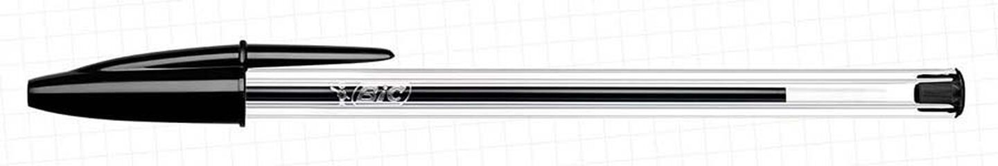Bolígrafs Bic Cristal negre 90+10u