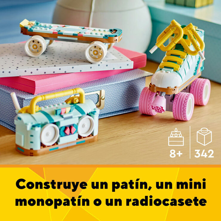 LEGO® Creator Patín Retro Convertible en Mini Monopatín 31148 - Abacus  Online