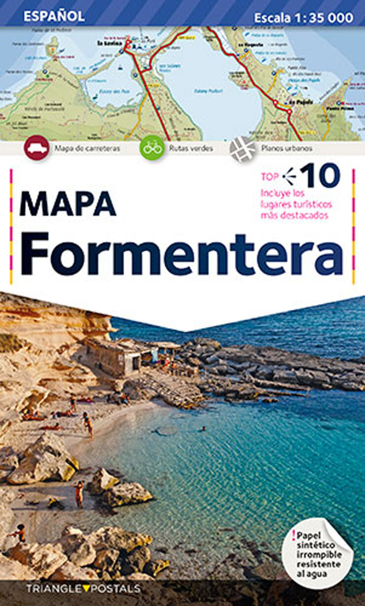 Formentera, mapa