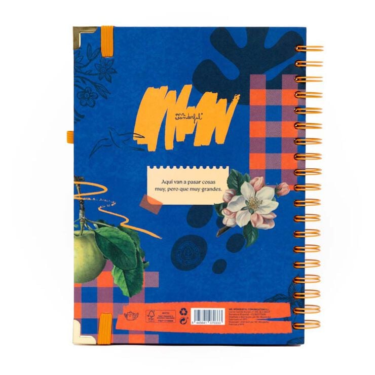 Set Agenda Mr.Wonderful Office gran sem/vista 2026 cast + Bolígrafo