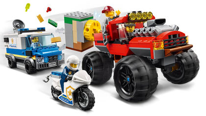 LEGO City Police Policia: Atracament de l'Monster Truck (60245)
