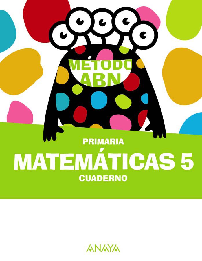 Matem&agrave;ticas Abn 5. Cuaderno.
