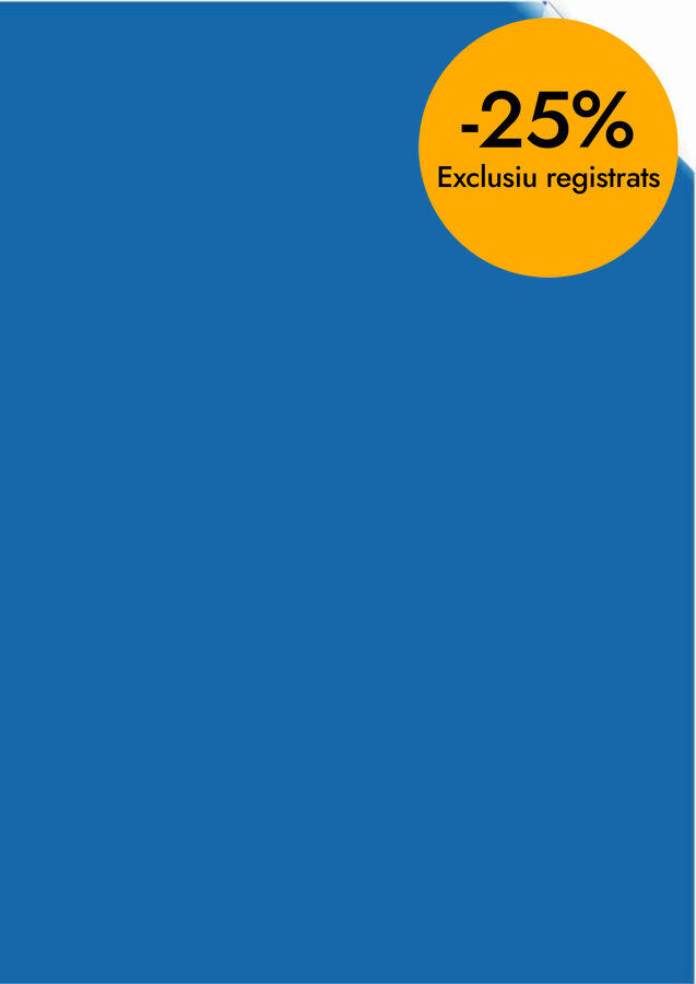 Tapas de encuadernar A4 Fellowes PVC 180 micras transparente azul 100u