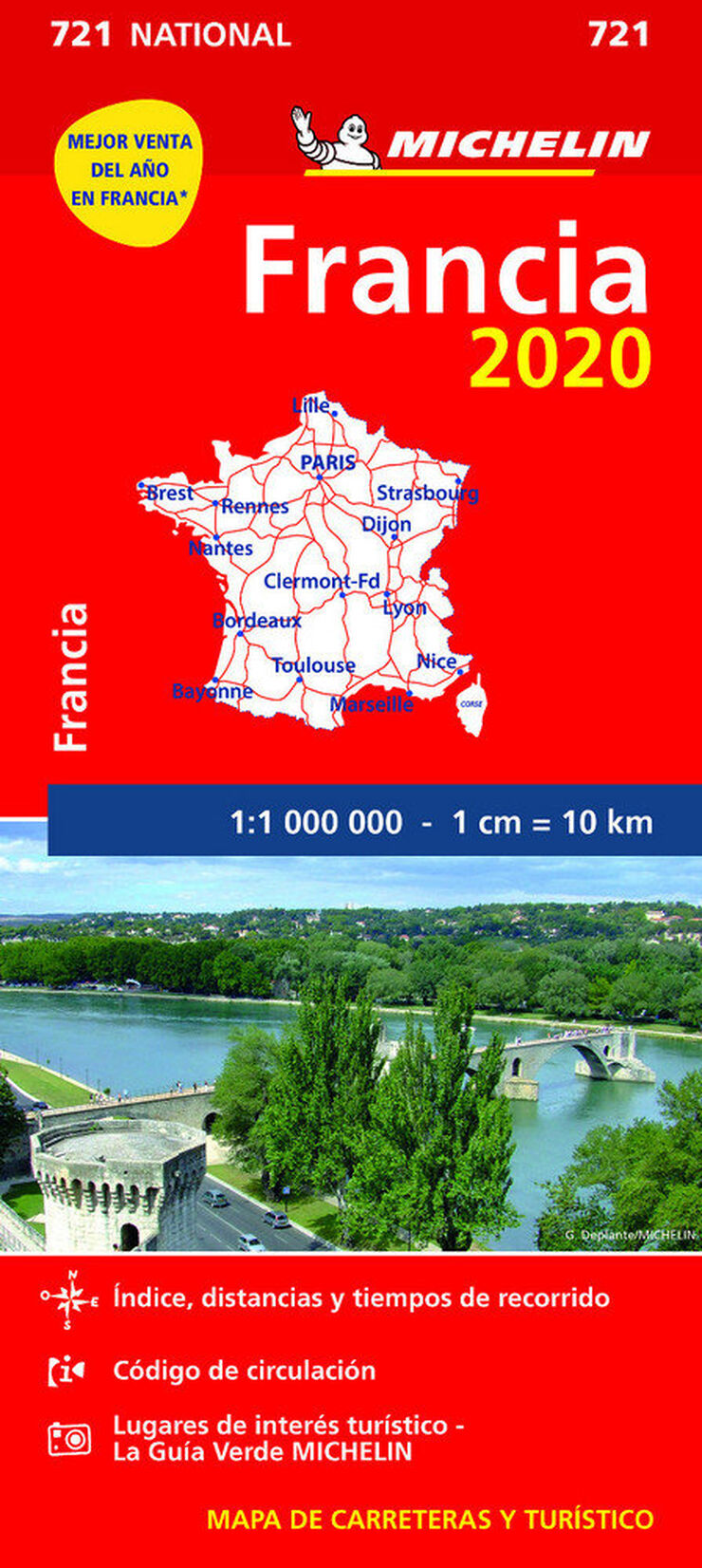Mapa Nacional de Francia 2020