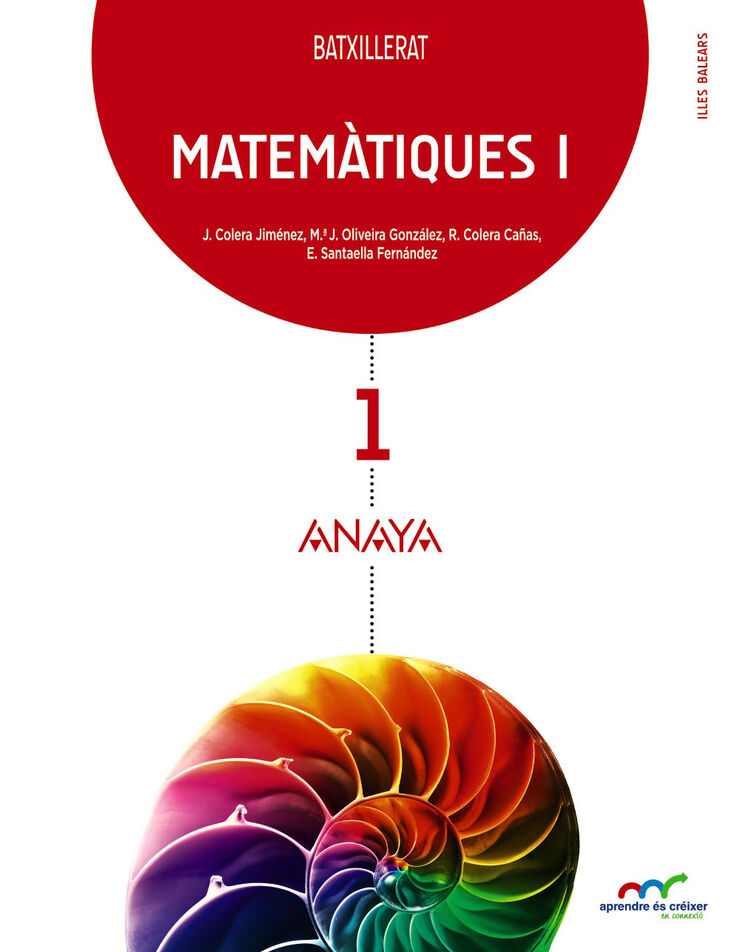 Matemàtiques Créixer 1r Batxillerat