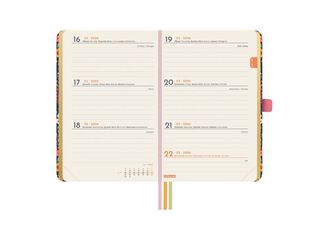 Agenda Finocam Design M2 sem/vista horizontal cat 2026 Flora