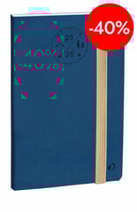 Agenda 16 mesos Quo Vadis Everest A5 setm/vista mult 2025-26 blau