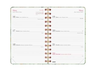 Agenda Finocam You E5 sem/vista horizontal cat 2026 Trigo