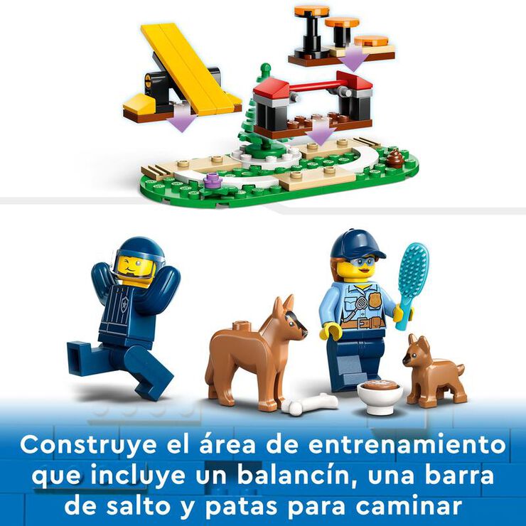 LEGO® City Entrenament Mòbill per Gossos Policia 60369