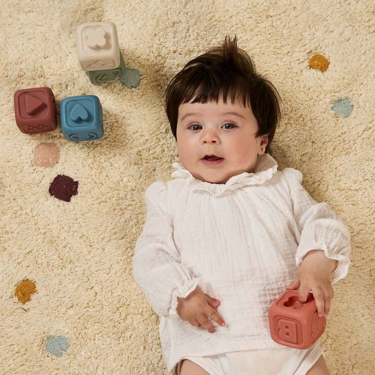 Cubos blandos apilables