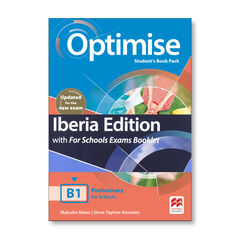 Optimise B1 Exam Bklt Sb Pk 2019 Optimise B1 Exam Bklt Sb Pk 2019