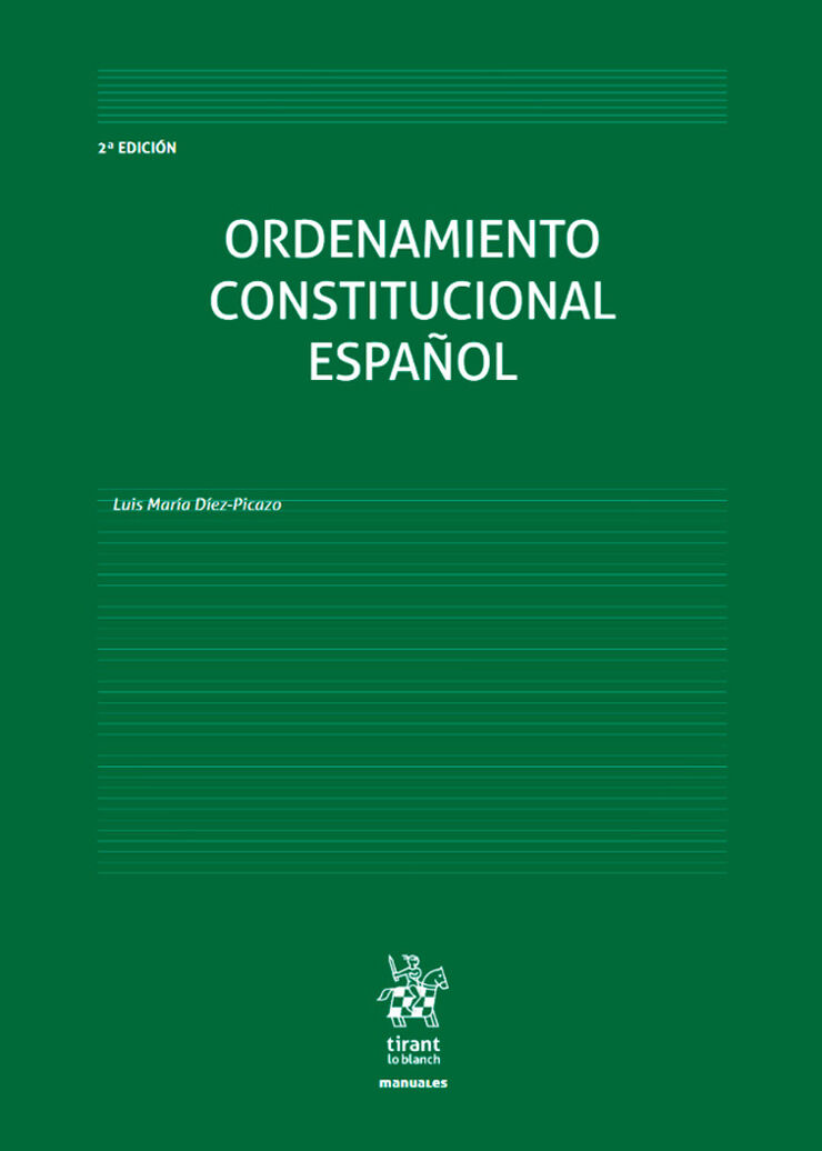 Ordenamiento Constitucional Español 2ª Edición