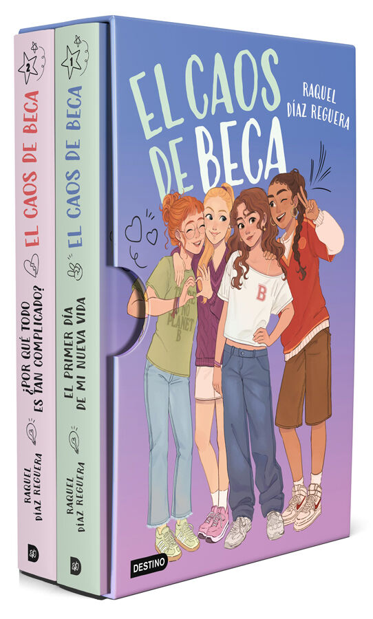 Estuche El caos de Beca 1-2