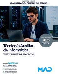 TAI (Acceso libre). Test y supuestos pr&aacute;cticos. Administraci&oacute;n General del Estado