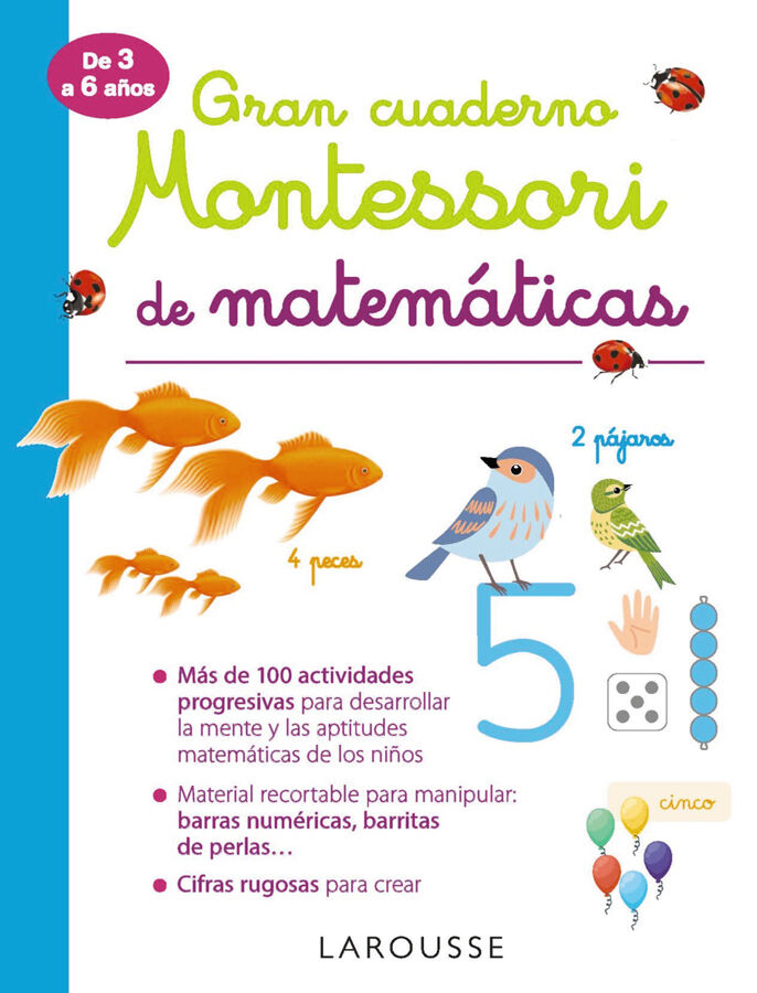 Gran cuaderno Montessori de matem&aacute;ticas