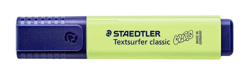 Retolador fluorescent Staedtler Textsurfer Vintage Llima 10 unitats