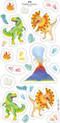 Acuarela Faber-Castell Connector Dinosaurio 12 colores