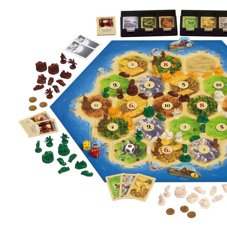 Catan - Mercaderes y Bárbaros - Ampliación (5-6 jugadores)
