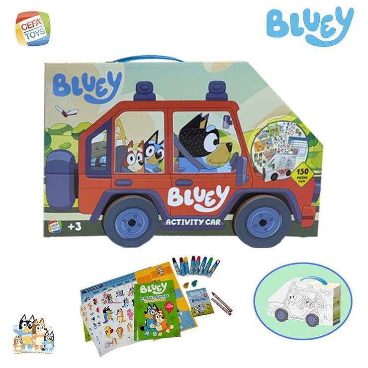Cotxe Activitats Bluey