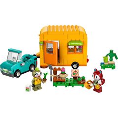 LEGO® Animal Crossing Caravana de Gandulio i botiga de jardineria 77054