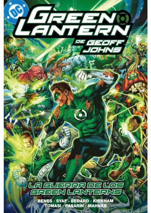 Biblioteca Green Lantern de Geoff Johns 15: La guerra de los Green Lantern
