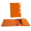 Carpeta con gomas Senfort Folio naranja