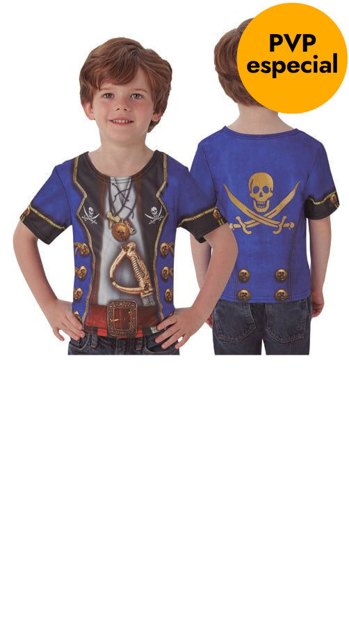 Camiseta de pirata Rubie's