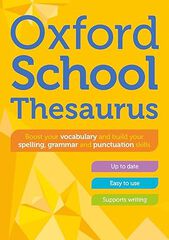 Oxford School Thesaurus 2023 Oxford School Thesaurus 2023