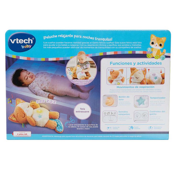 Peluche Gatito Sueños Felices