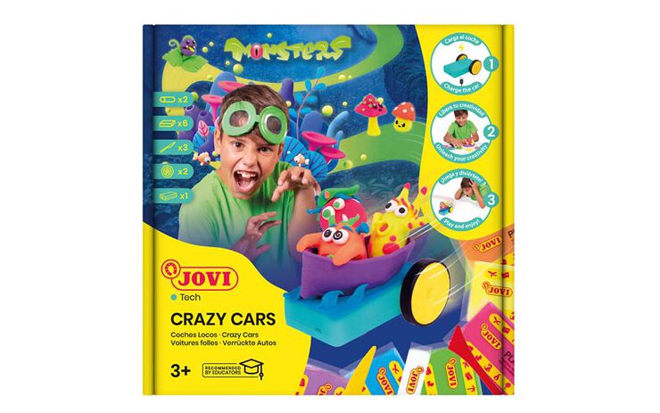 Crazy Cars Jovi Monsters kit modelatge