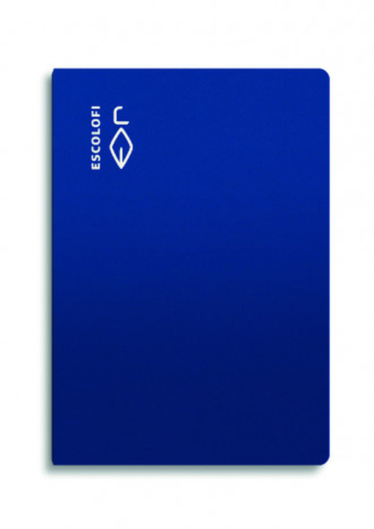 Llibreta Escolofi A5 pauta 3 mm 50 fulls blau
