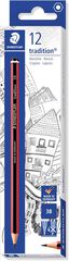 Llapis grafit Staedtler Tradition 110 3B 12u