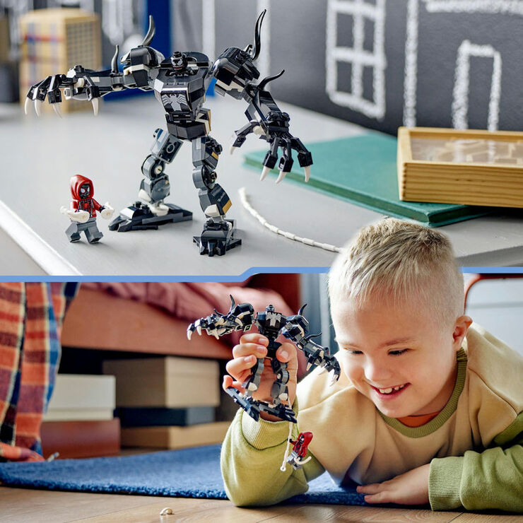 LEGO® Super Herois Armadura Robòtica de Venom vs. Miles Morales 76276