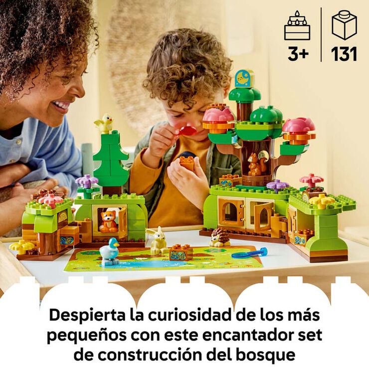 LEGO&reg; DUPLO Town Bosque Descubrimiento con Animales Salvajes 10480