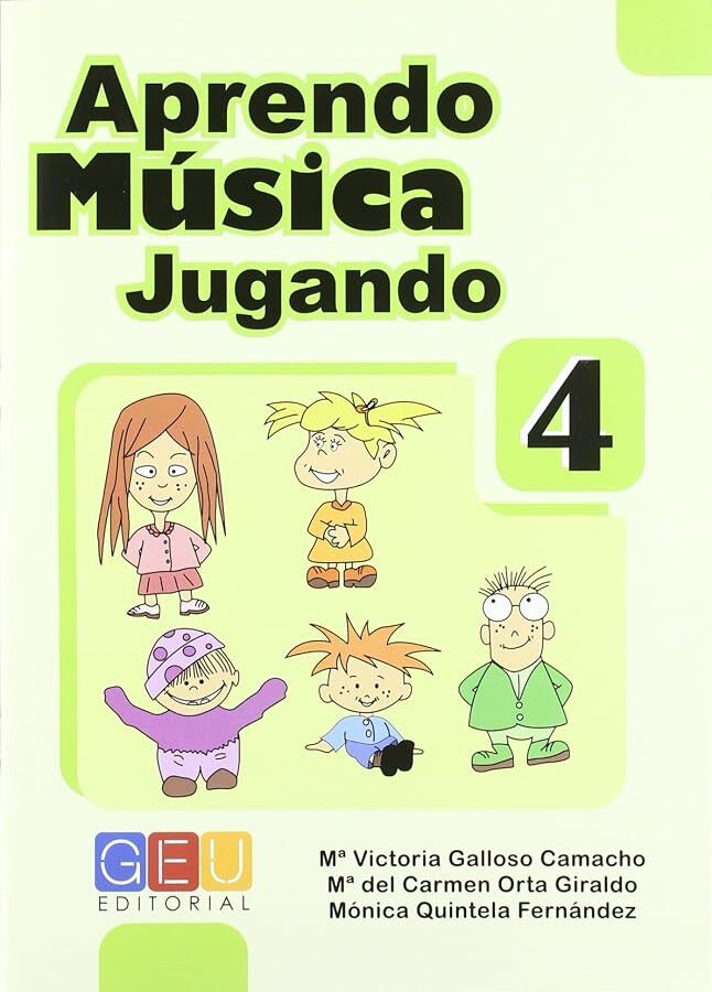 Aprendo Msica Jugando 4 Grupo Editorial Univ