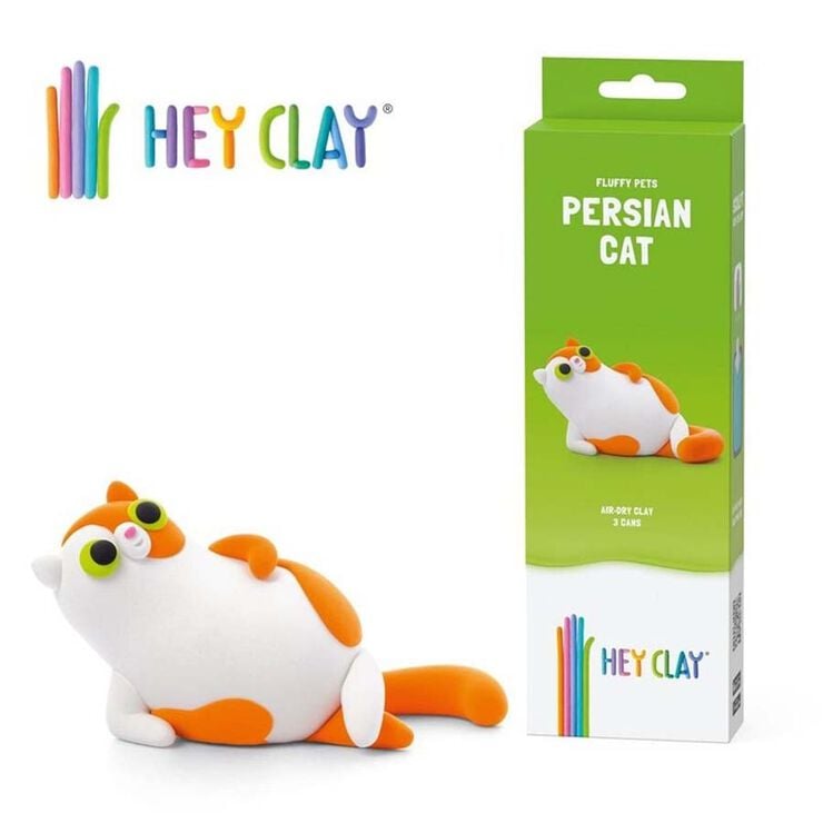 Plastilina Heyclay Gat Persa 3 pots