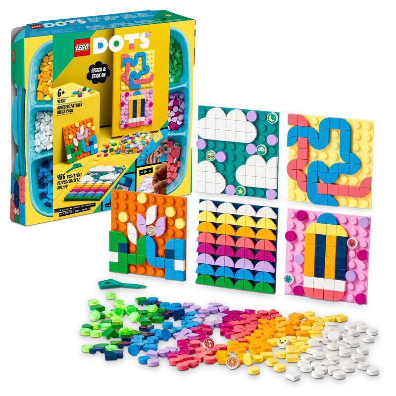 LEGO&reg; DOTS Megapack de Parches Adhesivos 41957