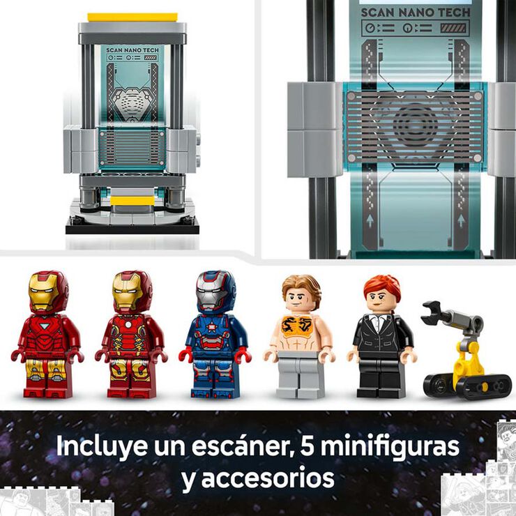 LEGO® Super Heroes Laboratorio de Iron Man: Sala de Armaduras 76315