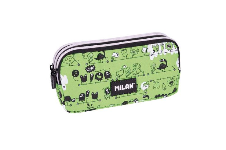 Estuche 3 cremalleras Milan Especial Tandem2