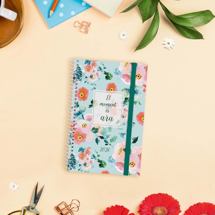 Agenda Finocam Design Collection E5 sem/vista horizontal cat 2026 Ahora