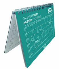 Calendari Quo Vaids Diary24 16X24 mul 2024 Blau