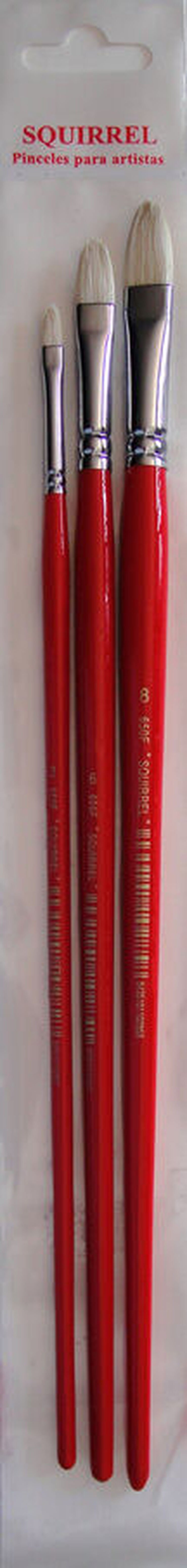 Pinzells Llengua de gat Squirrel 650F 2-6-8 3u