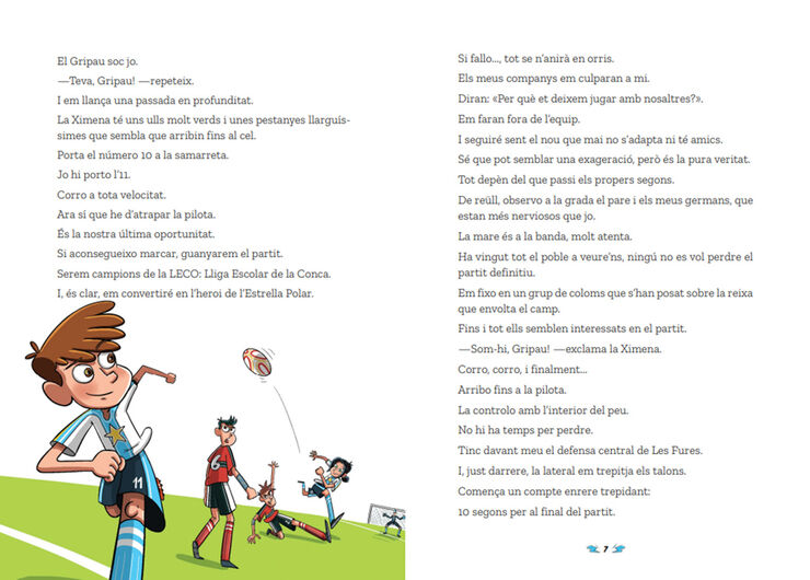 Els Onze 1. El davanter que volava al capvespre