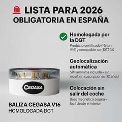 Llum d'Emergència Cegasa V16 homologada