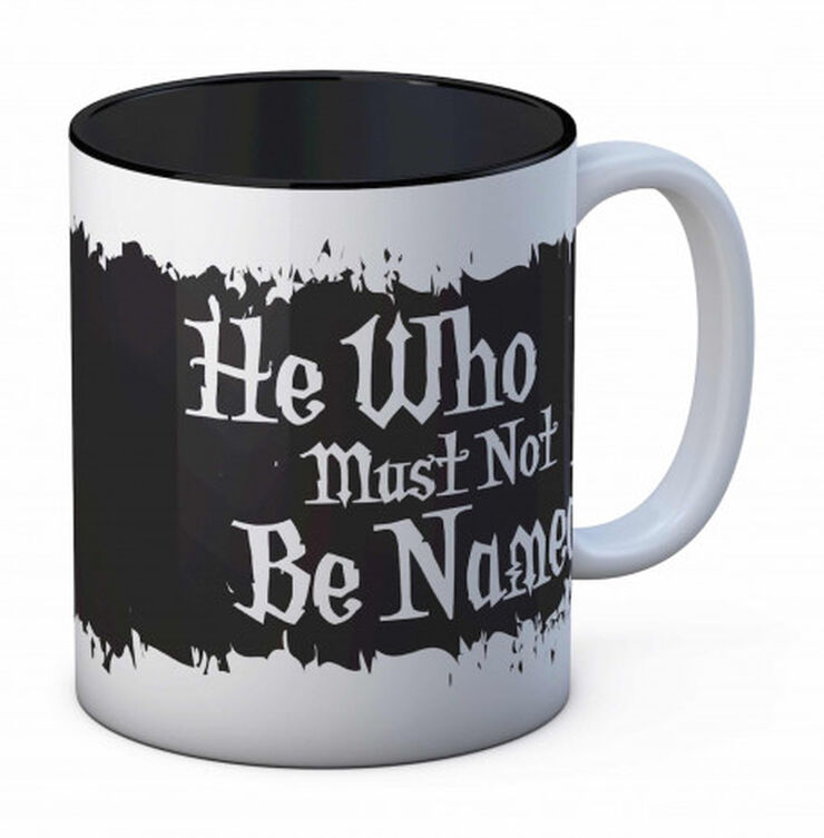 Quien no Debe Ser nombrado Taza ByN C.
