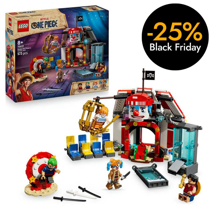 LEGO® ONE PIECE Carpa de Circ de Buggy el Pallasso 75637