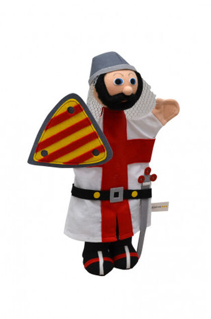 Caballero Sant Jordi. Títere de mano Abacus