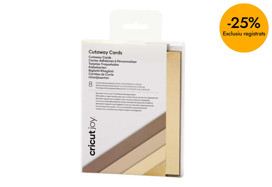 Joy Tarjetas Cutaway neutrals